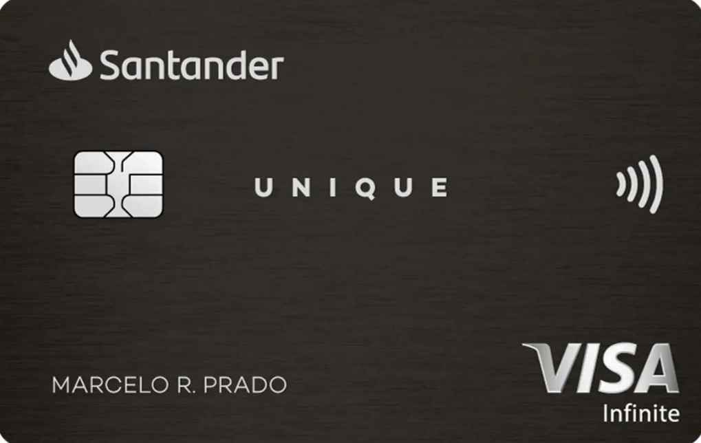Cartão Santander Unique Cashback Visa Infinite