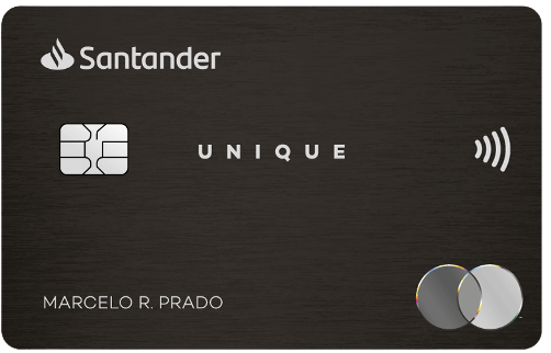 Cartão Santander Unique Cashback Mastercard Black