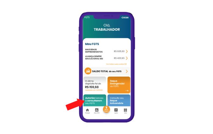 Veja Como Autorizar Bancos A Consultar Seu Saldo No Fgts 0295