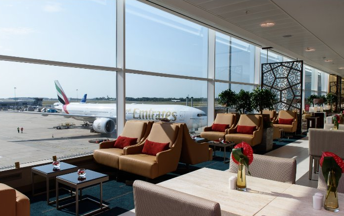 Emirates inaugura nova sala VIP no Aeroporto Stansted, em Londres