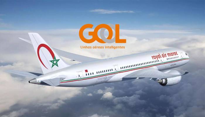 GOL e Royal Air Maroc firmam acordo de codeshare