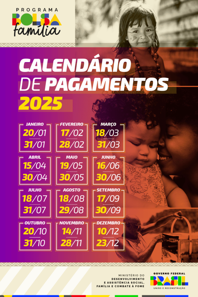 Calendário Bolsa Família 2025 - mobills