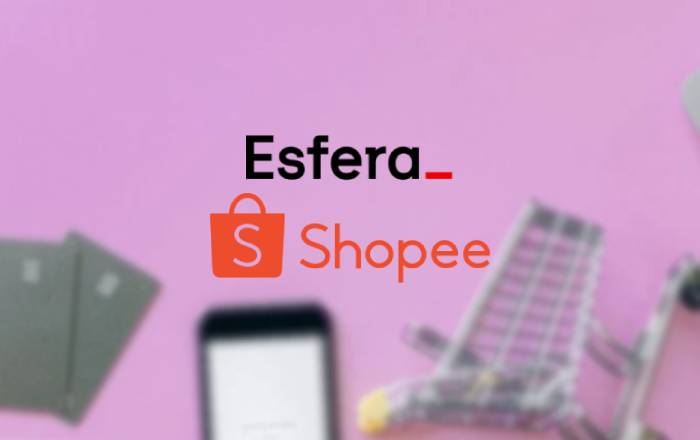 Esfera anuncia parceria com a Shopee para acúmulo de pontos